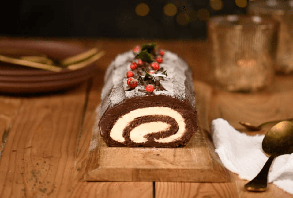 Bûche de Noël au Chocolat