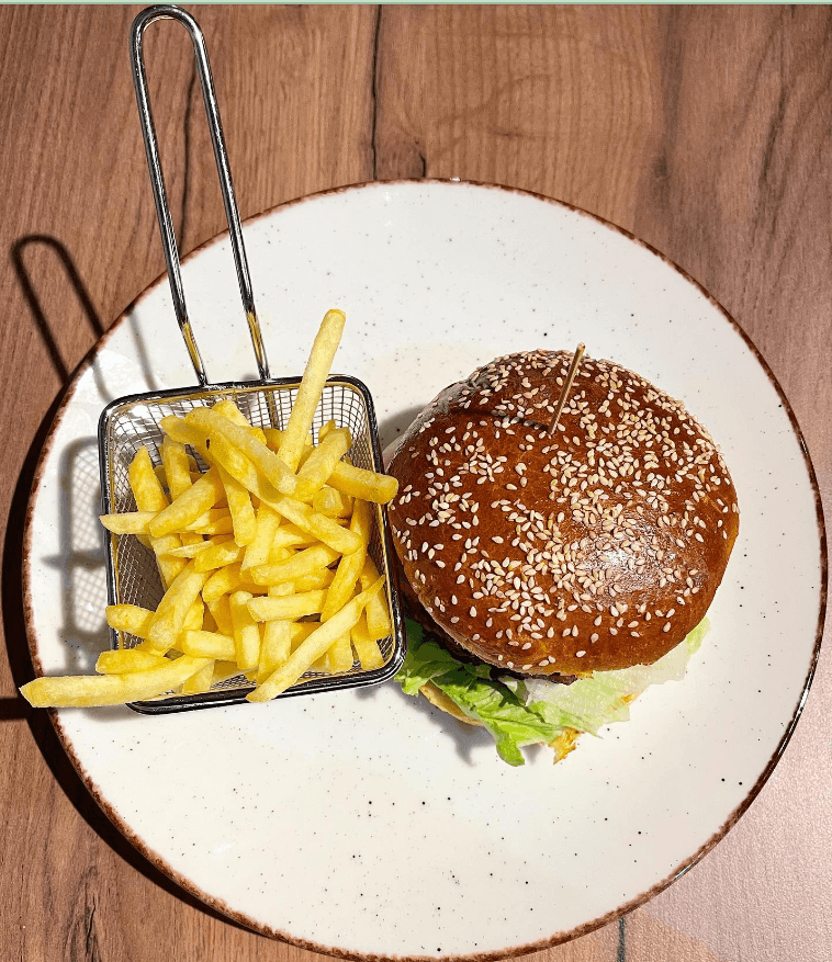 Cheeseburger fait maison