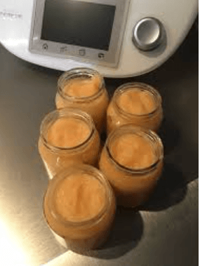 Compote de Pommes aux Coings et à l'Orange