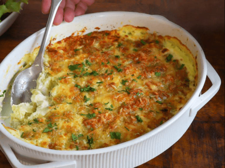 Gratin de ravioles du Dauphiné au comté