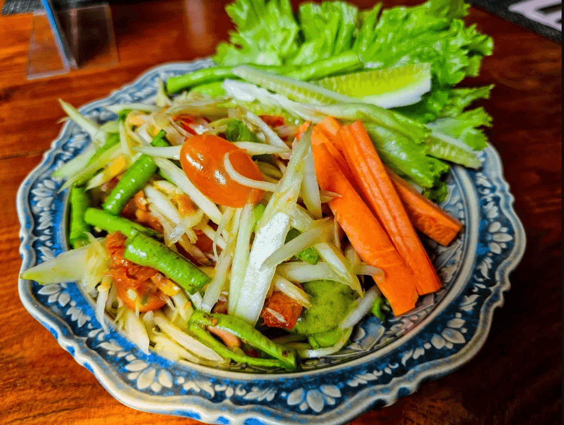 Salade de Papaye Verte (Som Tam)