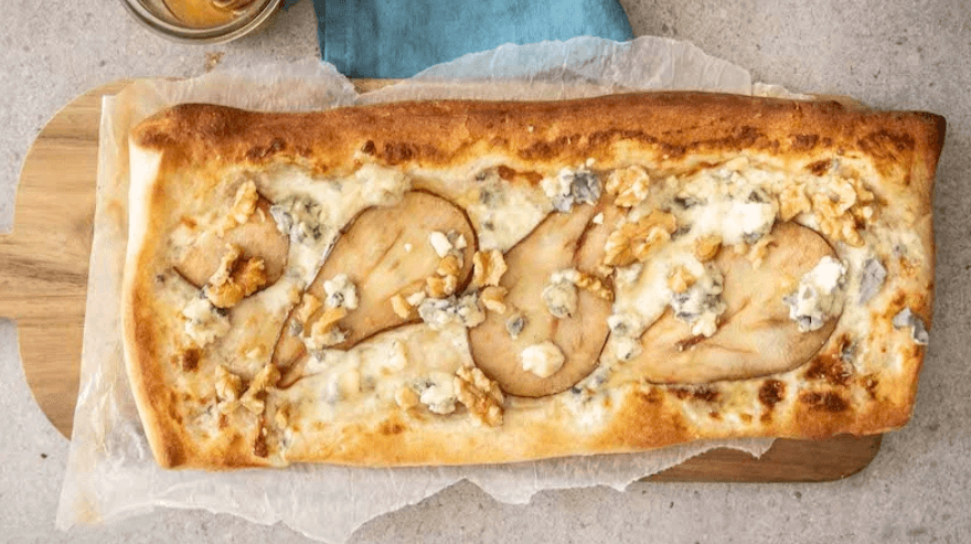 Tarte Poires et Roquefort