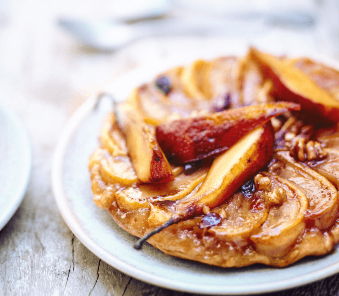 Tarte aux Poires Caramélisées