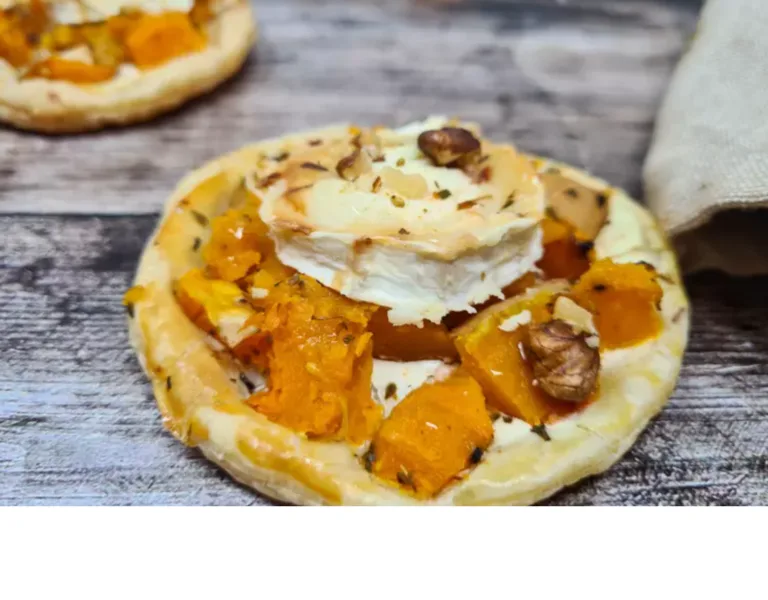 Tartelette butternut et chèvre