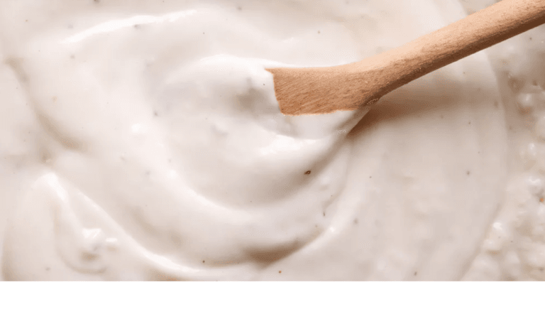 Béchamel sans beurre