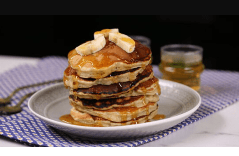 pancakes à la banane