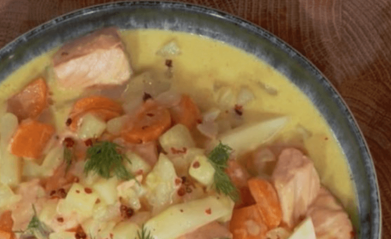 Blanquette de Saumon aux Petits Légumes
