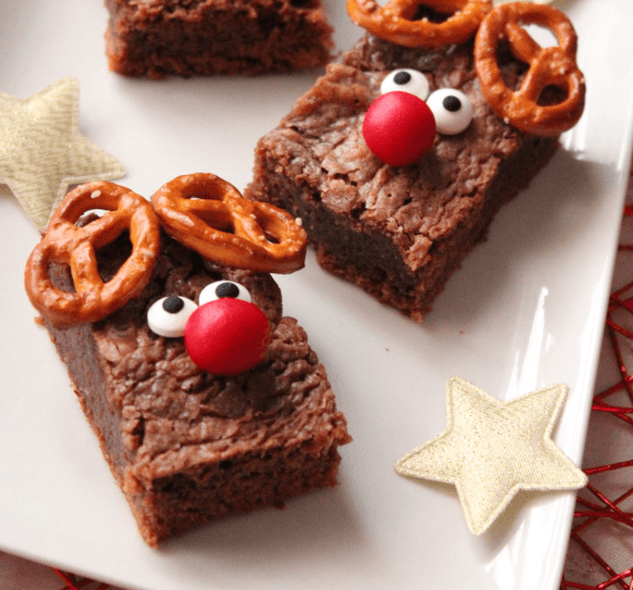 Brownie de Noël aux Petits Sablés