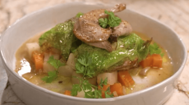 Crépinettes de Cailles et Foie Gras