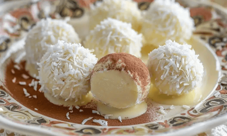 Truffes au Chocolat Blanc