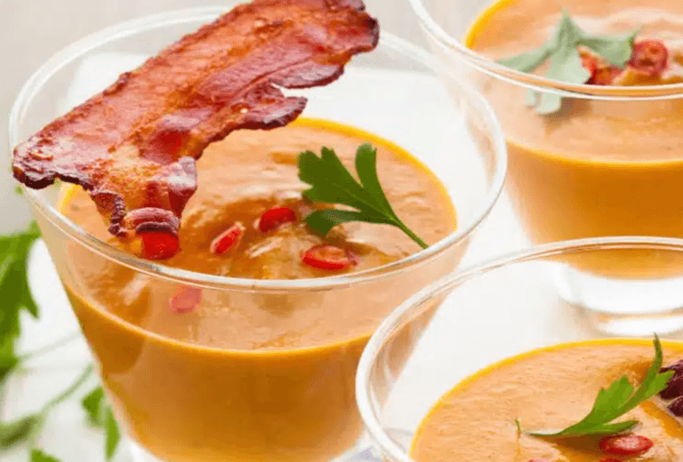 Velouté de potiron en verrines