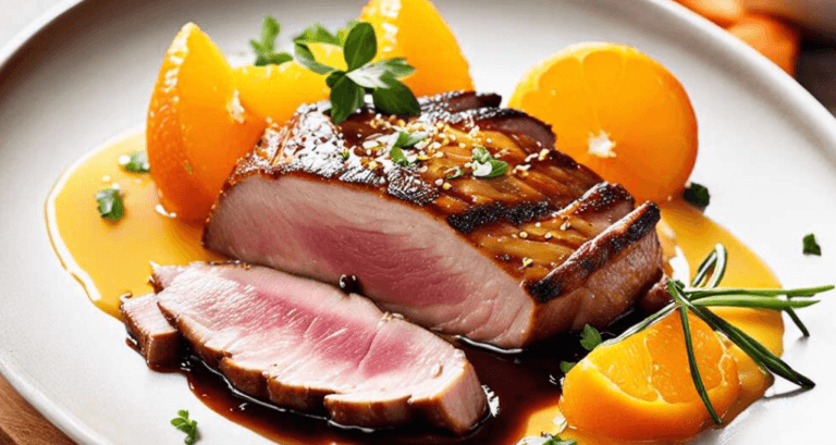 Comment préparer un magret de canard à l’orange : la recette chic et savoureuse pour vos repas de fêtes