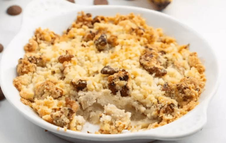 Crumble à la banane facile et gourmand