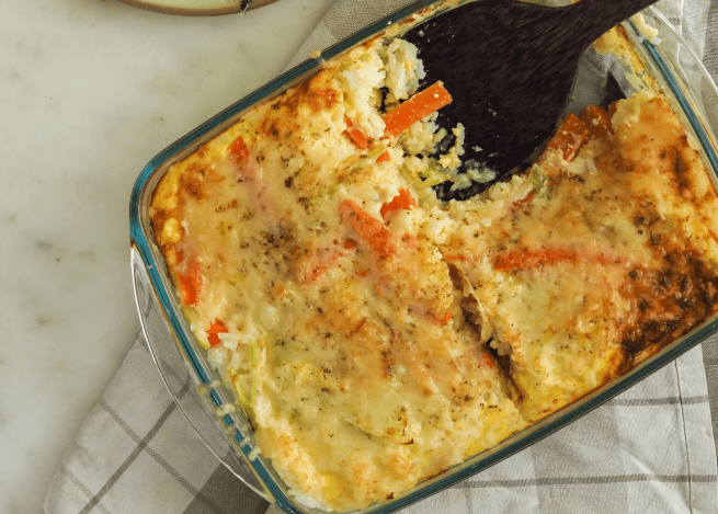 Gratin de Riz aux Légumes d’Hiver, Coppa et Canta