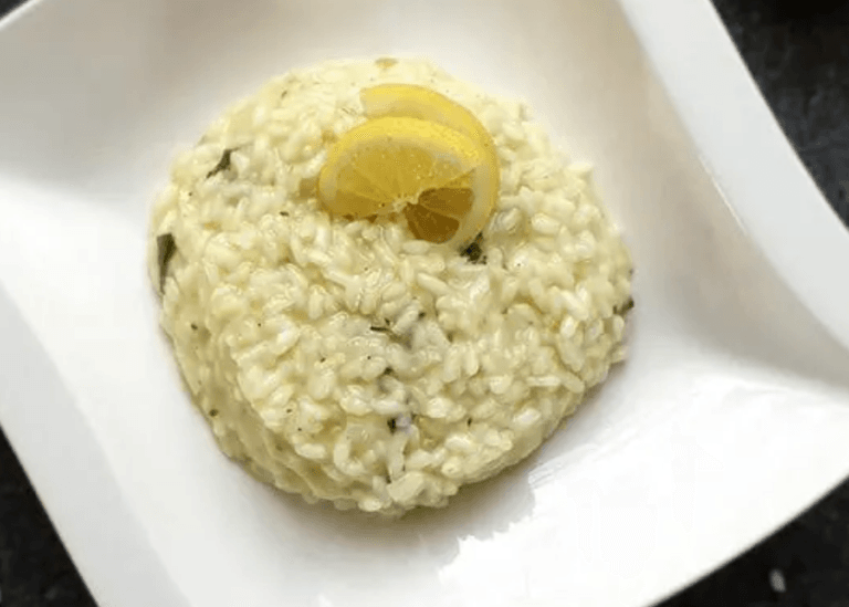 Risotto au citron