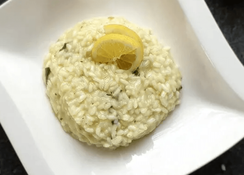 Risotto au citron