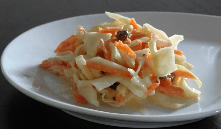 Salade de chou blanc et carottes