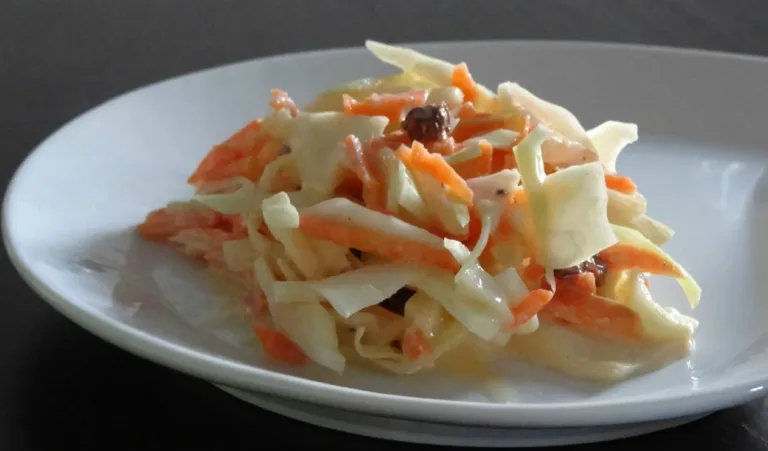 Salade de chou blanc et carottes
