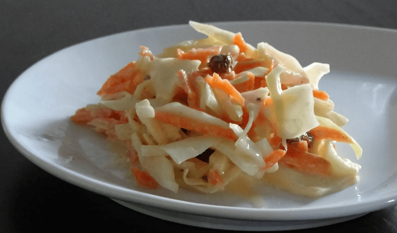 Salade de chou blanc et carottes