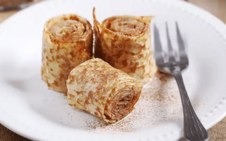 Cinnamon Rolls de Crêpes