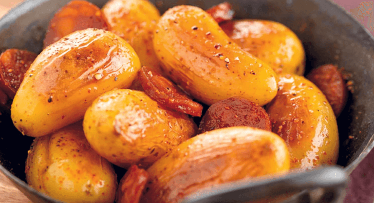 Cocotte de Grenailles fondantes au chorizo doux