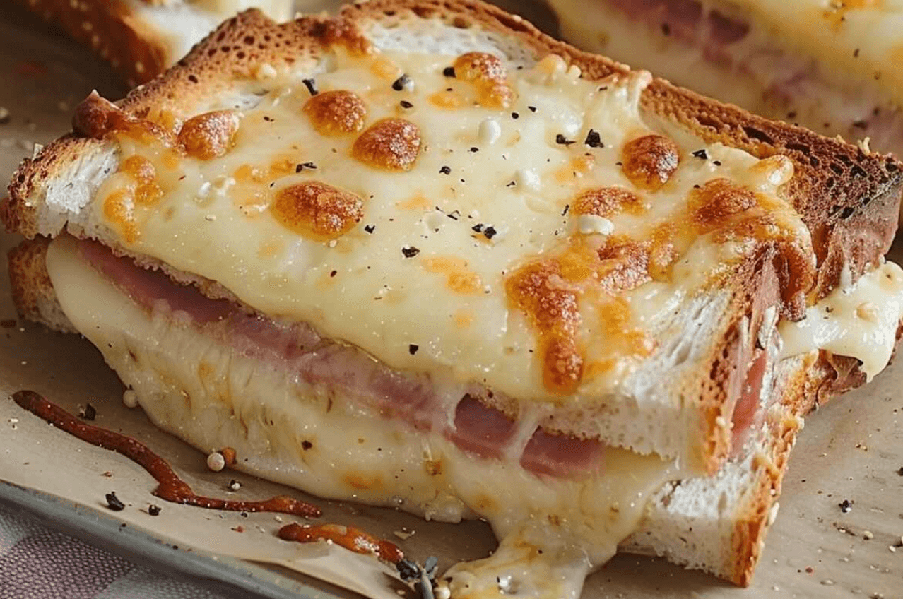 Croque-monsieur au four de ma grand-mère