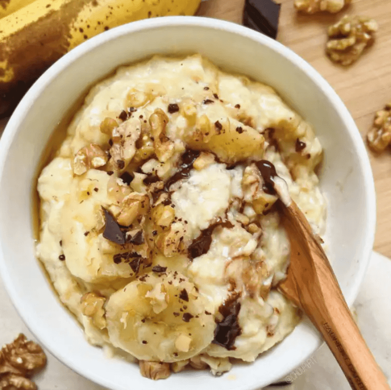 Porridge Crémeux à la Banane