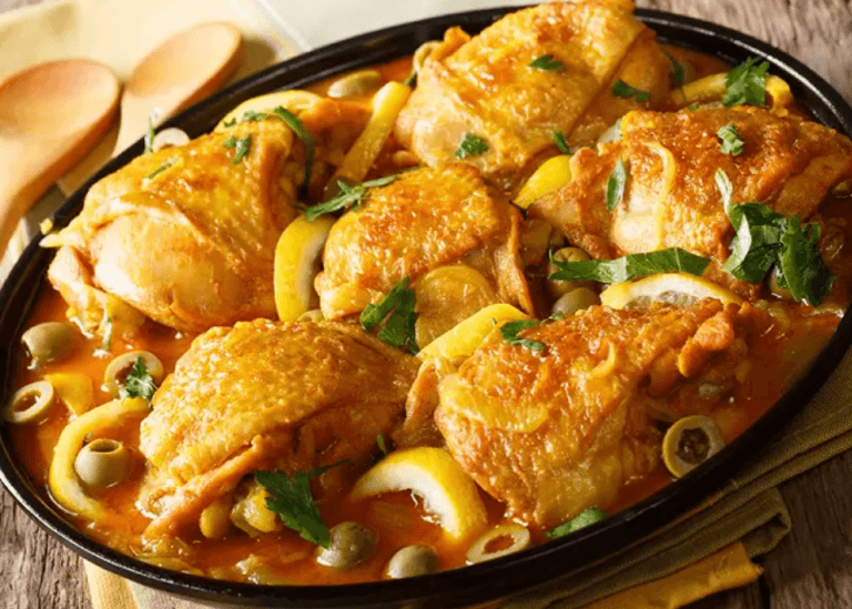 Tajine de pintade aux citrons confits