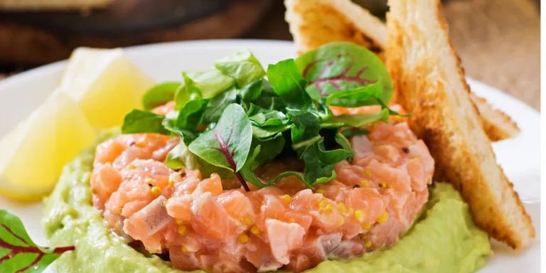 Tartare de saumon
