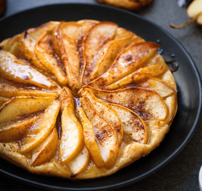 Tarte aux Poires et Chèvre