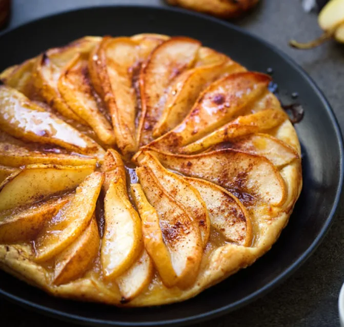 Tarte aux Poires et Chèvre