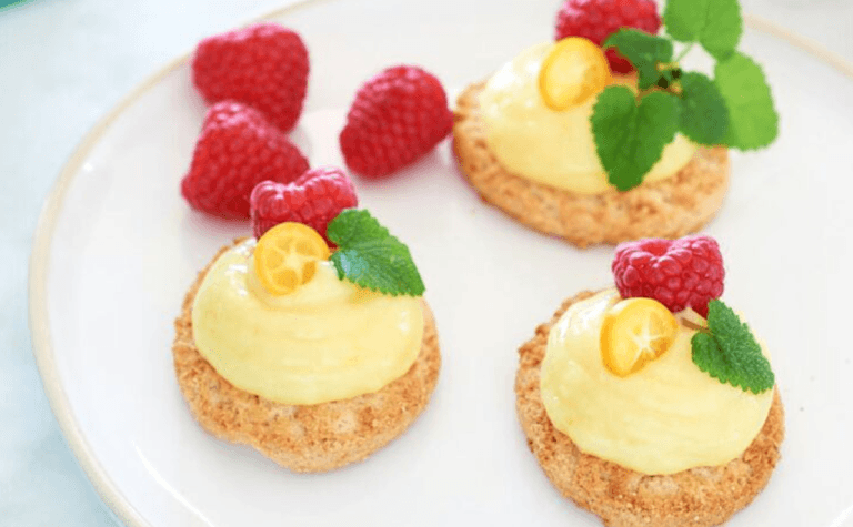 Tartelettes coco crème de citron jeune