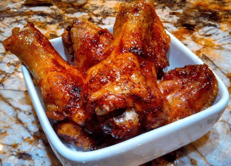 ailes de poulet au miel au four