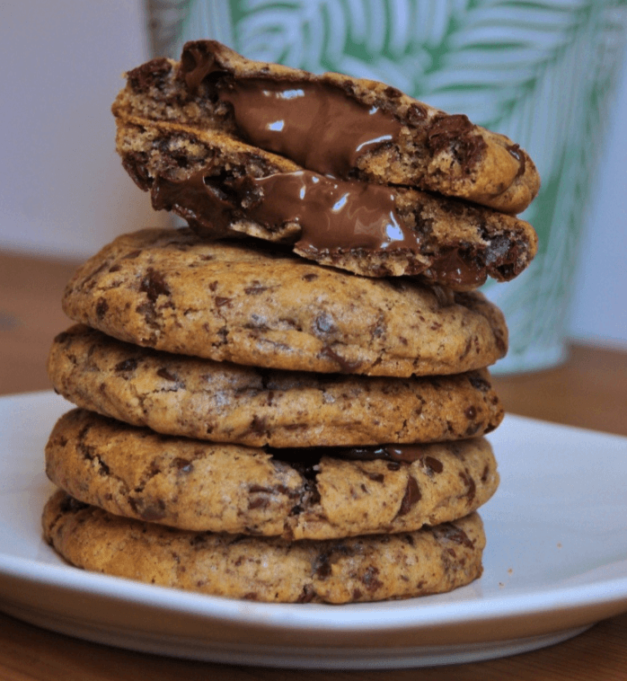 cookies au Nutella