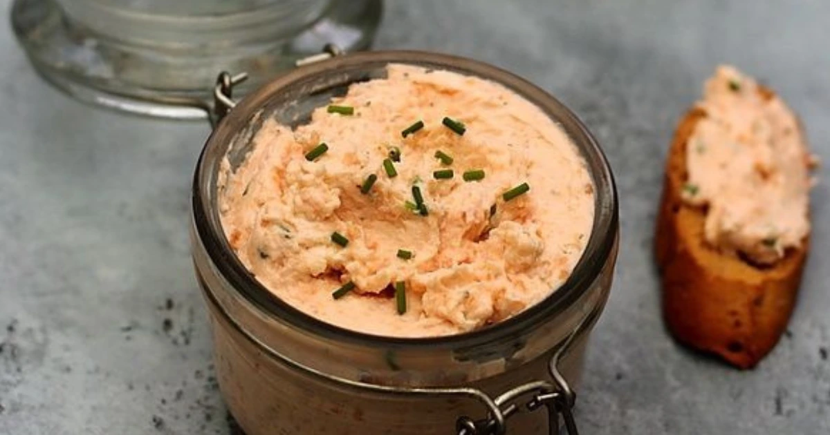 rillettes de saumon fumé