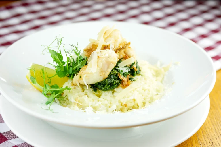 risotto aux noix de Saint-Jacques