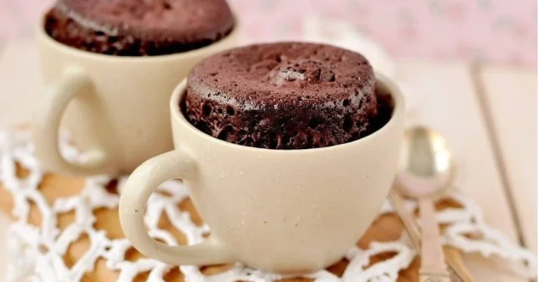 Mug Cake Nutella