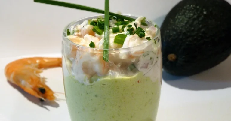 Verrine Avocat Crevette