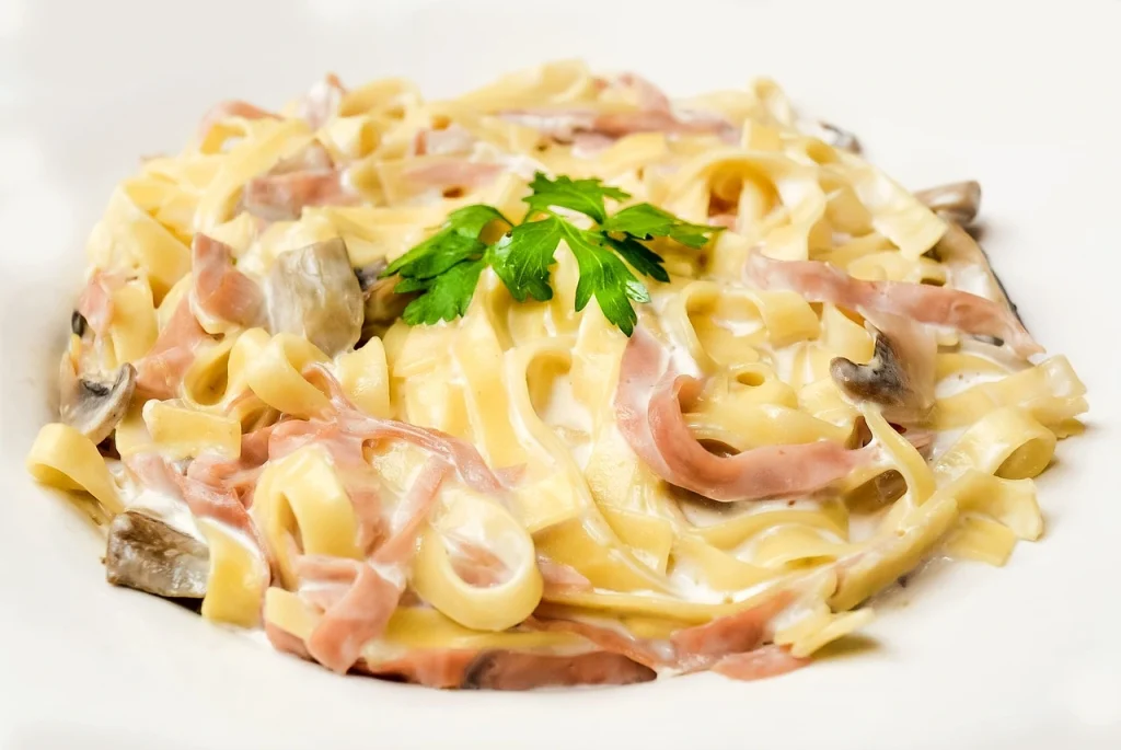 carbonara de courgette