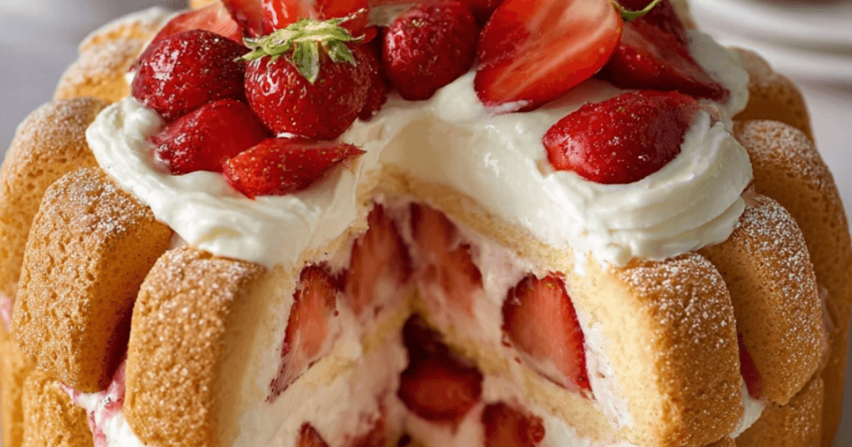 Charlotte aux Fraises