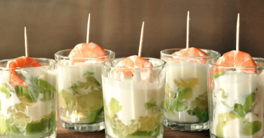 Verrines d’avocats