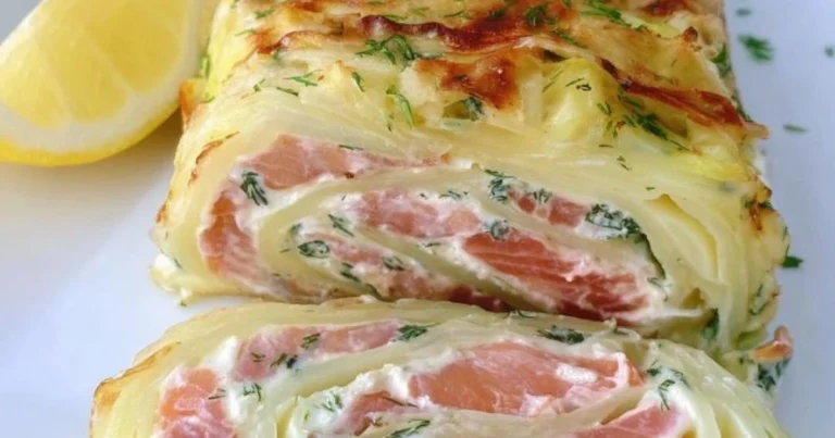 Roulé de pommes de terre