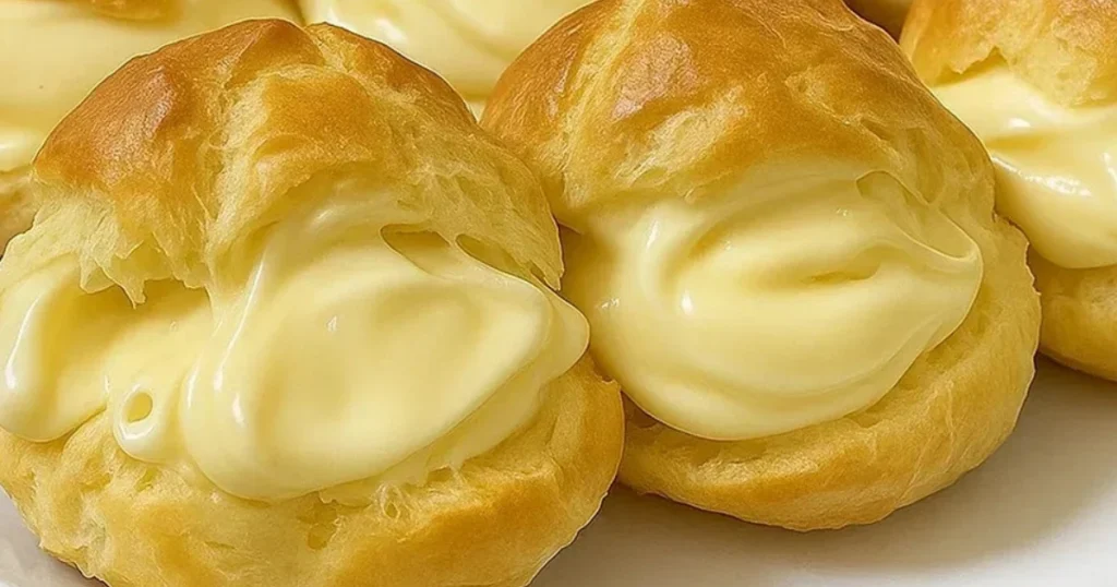 choux à la crème pâtissière