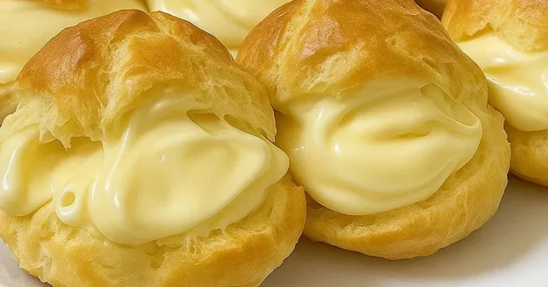 choux à la crème pâtissière