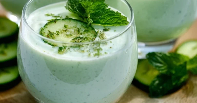 gaspacho de concombre
