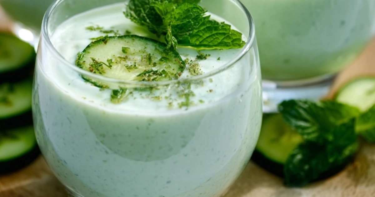 gaspacho de concombre