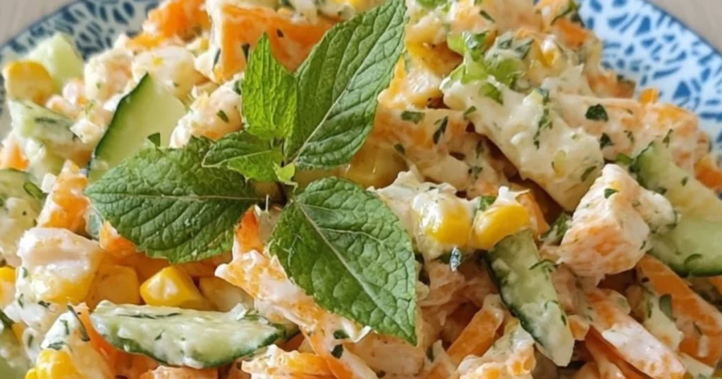 salade au surimi