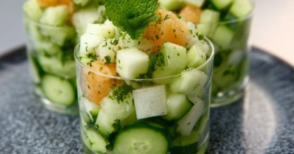 tartare de melon