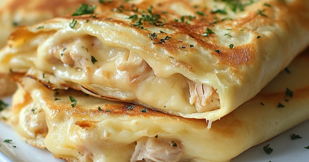 Recette de Crêpes Fourrées au Poulet